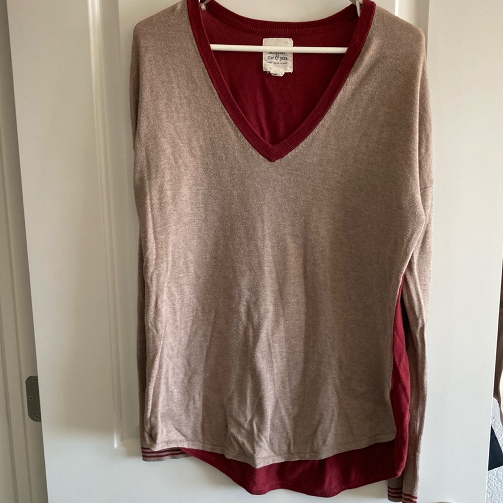 Between me and you sweater